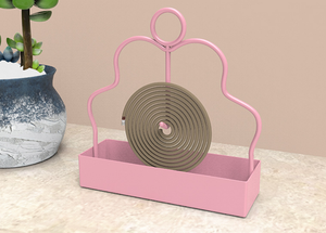 Nuovo Porta Spirali Antizanzare Grande in Ferro Battuto, Bruciatore di Incenso, Vassoio per Spirali Antizanzare, Vassoio per Bruciatore di Incenso - Product Image 5