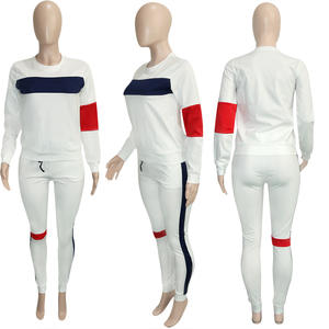 Kledingset dames met eigen logo, 2-delig, herfst/winter, joggingpak, pullover sweater, joggingbroek, trainingspak - Product Image 5