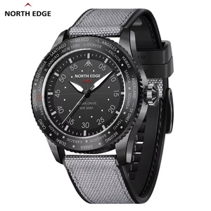 นาฬิกาอิเล็กทรอนิกส์สำหรับกีฬากลางแจ้ง North Edge MACH Pointer ชาร์จพลังงานแสงอาทิตย์ เรืองแสง กันน้ำ แบตเตอรี่ใช้งานได้ยาวนาน พร้อมไฟส่องสว่าง - Product Image 1