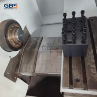 Tour CNC à lit plat CE automatique, haute précision, 4 axes, rail linéaire de 32 mm, broche de 220 V, pour micromécanique de précision