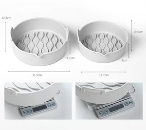 Household Reusable <b>Pot</b> Insert Silicone Baking Mold Air Fryer Liners <b>Set</b> for Tower Basket Silicone <b>Pan</b> Baking Dishes & <b>Pans</b> - Product Image 3