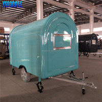 Camion de vente ambulante électrique pour la restauration rapide, la crème glacée, le popcorn, le café, le kiosque à vendre, CE