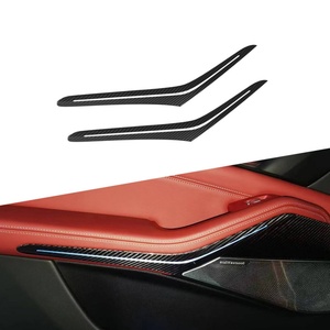 Kit de Adhesivos Protectores Interiores de Fibra de Carbono para Modificación de Automóviles BMW G05 X5 2023-2026 - Product Image 5