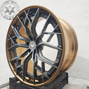 Personnalisable 16 17 18 19 20 21 22 23 24 pouces 2 pièces 5x108 5x120 5x112 <span class=keywords><strong>bronze</strong></span> poli pour Mercedes Audi Zeekr roues de sport forgées - Product Image 5