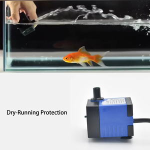 Vente directe d'usine 80gph 4w Mini pompe submersible pour étang AL-228 peut équiper d'un tuyau d'eau et de lumières LED - Product Image 3