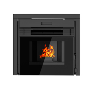 Estufa Clásica <span class=keywords><strong>de</strong></span> <span class=keywords><strong>Pellets</strong></span> <span class=keywords><strong>de</strong></span> Madera <span class=keywords><strong>de</strong></span> Biomasa, Inserto Moderno para <span class=keywords><strong>Chimenea</strong></span> Interior, Acero Laminado en Frío, Directo <span class=keywords><strong>de</strong></span> Fábrica para Uso en Apartamentos - Product Image 1
