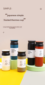 แก้วเก็บความร้อนสแตนเลสแบบพกพาออกแบบอย่างสร้างสรรค์สำหรับทุกเพศสไตล์ทันสมัยดื่มงานปาร์ตี้ปรับแต่งได้ - Product Image 6