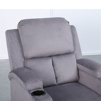 Ensemble de canapés inclinables extensibles de style moderne pour salon, vente en gros directe d'usine, revêtement en cuir synthétique, fauteuil et canapé