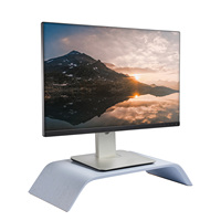 Support d'ordinateur en bois de bambou SAMDI SD-003Ba, design moderne, résistant à la compression et à la flexion, pour le bureau ou la salle d'étude
