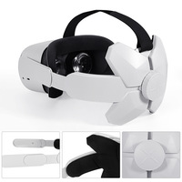 Casque VR YLW avec Sangle de Tête Ajustable pour Oculus Quest 2 256 Go, Casque VR Tout-en-un