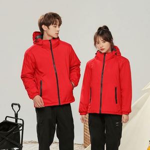Blouson d'hiver personnalisé pour homme et femme, respirant, imperméable, avec fermeture éclair et motif imprimé, grandes tailles - Product Image 6