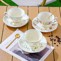 Ensemble élégant de théière et tasses en porcelaine OEM ODM – Collection de vaisselle en céramique pour un style de vie relaxant