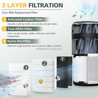 Filter Pengganti Karbon HEPA Asli Grosir Pabrik, Kompatibel dengan Filter Pembersih Udara Silinder Levoit Core 400S