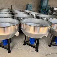 Mélangeur d'aliments en acier inoxydable 304 pour ferme, mélangeur pour bétail et moutons, mélange de poudre d'herbe, mélange de médicaments, machine à mélanger les semences sèches et humides