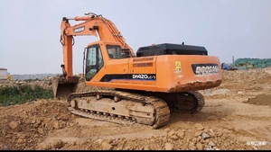 Excavateurs d'occasion Corée DOOSAN DH420-7 Grande pelleteuse hydraulique d'occasion de 42 tonnes DX60-9 pelleteuse sur chenilles DH215-7 DH300-7 en bon état - Product Image 3