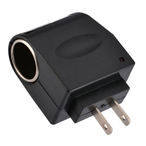 Adaptateur allume-cigare de voiture pour courant alternatif |   220V vers 12V DC 500mA |   Prise US |   <span class=keywords><strong>Cam</strong></span>éra embarquée, GPS, lecteur MP3 6W - Product Image 5