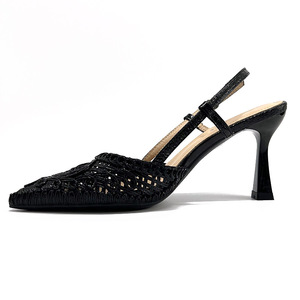 Prodotti Dropshipping donna pump primavera estate tacchi alti sandali a spillo taglio a rete <span class=keywords><strong>scarpe</strong></span> da sposa con Design a punta <span class=keywords><strong>scarpe</strong></span> - Product Image 4