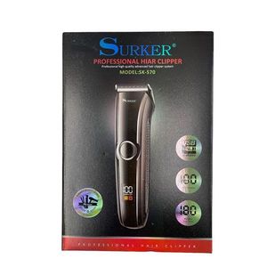 Cortadora de Pelo Profesional Sunker SK-570, Recargable por USB, Pantalla Digital, 180 Minutos de Autonomía - Product Image 1