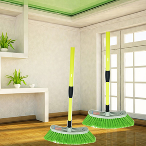 Escoba interior de madera/plástico de estilo europeo para barrer el suelo - Product Image 4