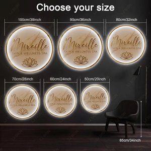 Letrero Comercial Acrílico Retroiluminado Elegante y Personalizado para Joyerías, Logotipo Luminoso Premium para Negocios de Cosméticos y Salones de Uñas - Product Image 6