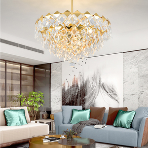 El Mejor Precio de lujo luz postmoderna de cristal de la lámpara chandelier moderna - Product Image 3