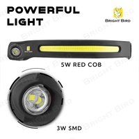 Lampe Frontale Étanche “Bright Bird” à Faisceau Lumineux Puissant pour Course, Camping, Pêche, Rechargeable LED COB