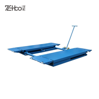 Pont élévateur à ciseaux automobile ZeHoo à prix abordable, 220V, capacité 4T, hauteur de levage 1200mm