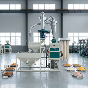 ZHONGPEI Piccolo <span class=keywords><strong>Mulino</strong></span> Elettrico Orizzontale per Farina di Grano ad Alta Efficienza 220V/380V per Uso Domestico e Villaggio - Product Image 3