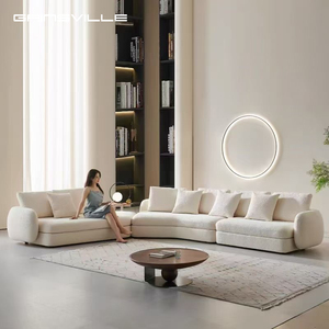 Ensemble modulaire à dossier ovale |   Confort luxueux comme des nuages pour une vie moderne - Product Image 1