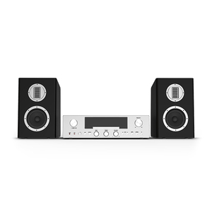 Sistema de música Hi-Fi de alta calidad, <span class=keywords><strong>tocadiscos</strong></span> con receptor transmisor Bluetooth, CD, DAB, altavoz de Radio, amplificadores plateados - Product Image 1