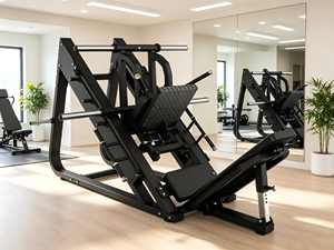 เครื่องออกกำลังกายแบบ Heavy Duty Leg Press Hack Squat สองฟังก์ชั่น สำหรับบริหารกล้ามเนื้อขาส่วนล่าง เหมาะสำหรับฟิตเนสคลับ ยิม และสถานที่ออกกำลังกาย - Product Image 2