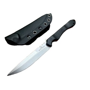 Cuchillo de Acero Inoxidable Personalizado de Primera Calidad con Funda Kydex, Mango G10, Clip de Cinturón Ajustable y Portátil para Camping - Product Image 1