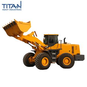 TITAN Roda Pertanian Tugas Berat, Roda Loader Pertanian Tugas Berat Pertanian 5ton Ce Baru Industri Tiongkok dengan 4 Dalam 1 Ember - Product Image 5