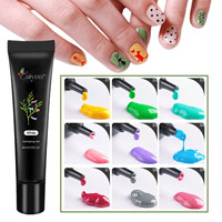 Impression Laques À L'huile Vernis Transfert Nail Art Peinture Décoration Uv Led Gel Estampage Gel
