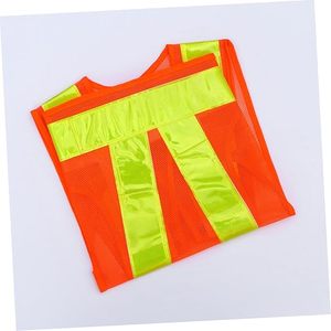 Gilet <span class=keywords><strong>de</strong></span> sécurité professionnel réfléchissant haute visibilité en maille respirante avec plusieurs poches - Product Image 3