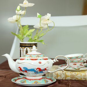 New Arrival Ceramic Tea <b>Set</b> Ma Dao Hoa Vintage Luxury Porcelain Small Size Bowl <b>Cup</b> for Coffee Serving for Restaurant Wedding - Product Image 6