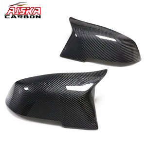 Cubierta de <span class=keywords><strong>Espejo</strong></span> Retrovisor Lateral de Fibra de Carbono AISKA para BMW Serie 1 2 3 4 X F20 F21 F22 F23 F30 F31 F32 F33 F36 X1 E84 F87 <span class=keywords><strong>M2</strong></span> M3/M4 - Product Image 5