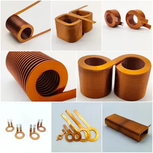 Photovoltaic industry transformer copper coil flat winding copper coil