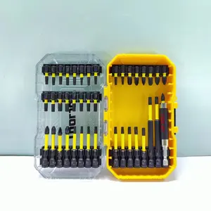 Tooljoy Nhà máy cung cấp 41pcs tác động bit thiết lập bao gồm bit và NUT setters để thắt chặt vít Screwdriver Set