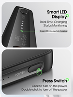 Mini banque d'alimentation portable de haute qualité 5000mAh avec chargeur rapide PD sans fil magnétique Solution de charge mobile Premium