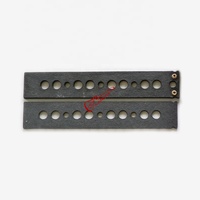 Donlis 1 paire de micros pour guitare basse électrique jazz à 4 cordes, platine de micro pour position manche/pont, plaques en fibre