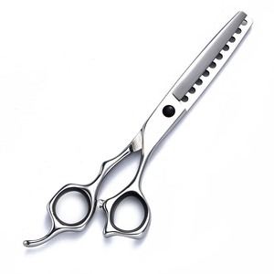 Haircutting Scissors 6 Inch Fishbone Thinning Shears 440C Stainless Steel Professional Hair Stylist Tools For Men Hair Thinning - Product Image 3