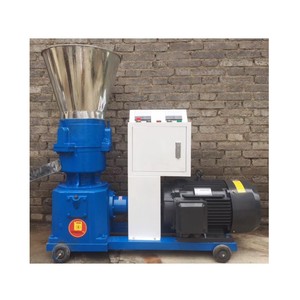 Pellet Press Animal <b>Feed</b> Processor Farming <b>Feed</b> Machine Forage <b>Feed</b> Pelletizer/granulator Pellet Machine - Product Image 1