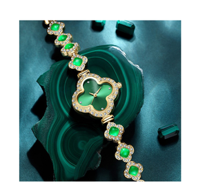 Reloj de pulsera de cuarzo con diamantes de lujo para hombre, estilo hip hop, con números arábigos DFS12 - Product Image 3