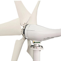 Générateur éolien hybride 1 kW 2 kW, petit générateur éolien 800 W pour installation éolienne domestique