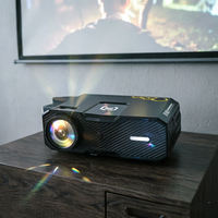 Nouveau mini projecteur intelligent portable 5G WIFI LED vidéo Full HD 1080P avec mise au point automatique Android 9 Home Theater