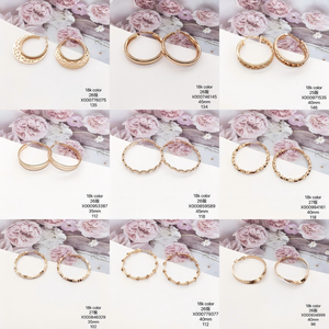 250330 <strong>Earrings</strong> XUPING Whosale Card 18K <strong>Gold</strong> Plated Women <strong>Dangle</strong> Huggie <strong>Earrings</strong> Fashion Hoop <strong>Earrings</strong> - Product Image 5