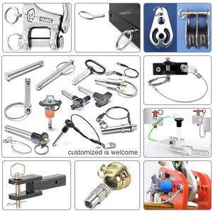 Штифты стальные M5 M8 M10 M12 M16 с D-образным кольцом, пружинные, самоблокирующиеся, с шариковым замком, быстросъемные - Product Image 6