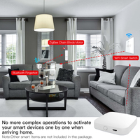 Hub passerelle Zigbee sans fil Zigbee 3.0 + Hub maillé Bluetooth pour 128 appareils, automatisation de la maison intelligente, télécommande sans fil DIY