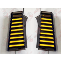Feux arrière LED 4x4 pour montants D de Chery Jetour Traveler T2 2024 2025 2026, clignotants dynamiques, feux stop et feux de freinage arrière